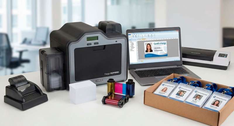 Современное оборудование для печати бейджей и пластиковых карт для бизнеса и событий