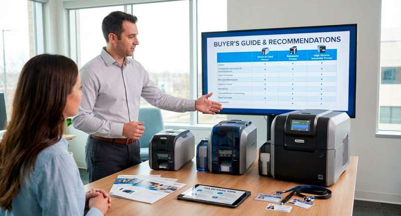 Лучшие принтеры для создания бейджей и пропусков с высоким качеством печати
