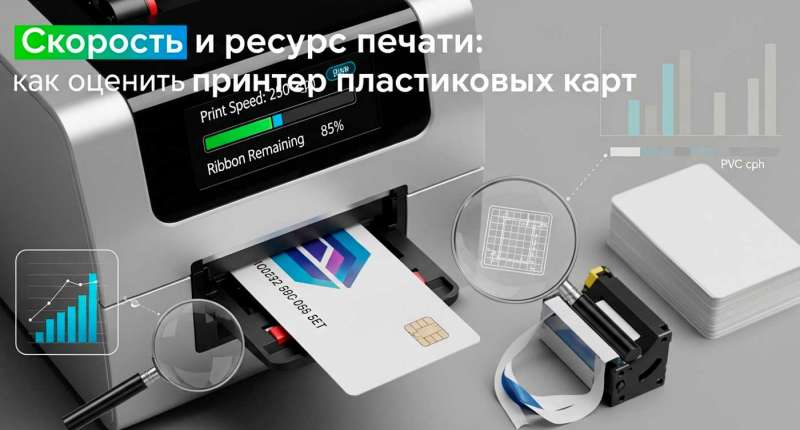 Скорость и ресурс печати: как оценить принтер пластиковых карт